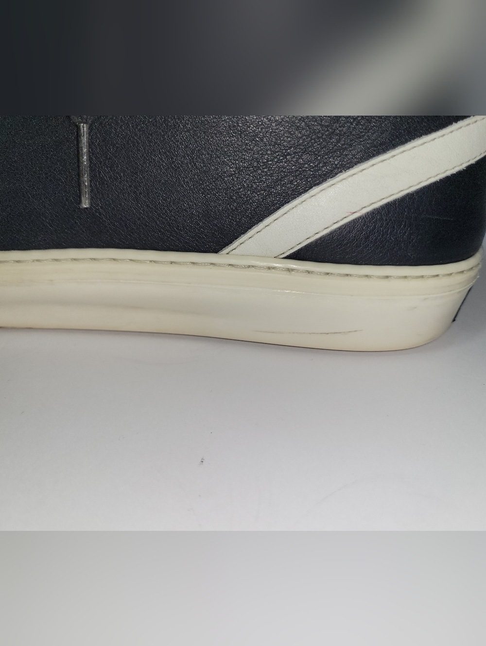 Authentic Gucci Eugene Miro Men's Leather Trainer Sneakers - Picture 10 of 12